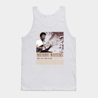 Muddy Waters // Blues legend Tank Top